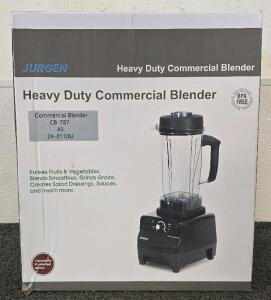Jurgen Heavy Duty Commercial Blender- Model CB-787 Ali 24-0110U
