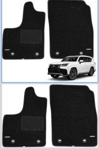 WENNEBIRD Superior Carpet Front Row Floor Mats for 2022-2024 Lexus LX600