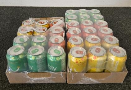 (30) 12oz Bubly Sparkling Water