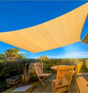 16' x 20' Tan Shade Sail