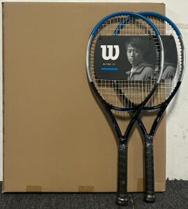 (2) Wilson Ultra 26 Tennis Rackets & Music Boxing Machine For Exercise / Boxing Practice