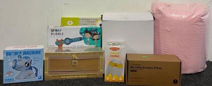Children&rsquo;s Goods Including Pink Rug, Toys & More