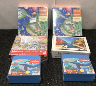 (6) Brand New Hahowa Puzzles