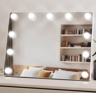 (1) BRAND NEW Hollywood Vanity Mirror, 22"x18", Touch Control, 3 Colours Adjustable, 10x Magnification!!
