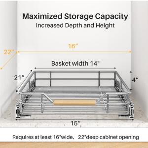 Expandable Width Heavy Duty Shelf 39.9x22.5