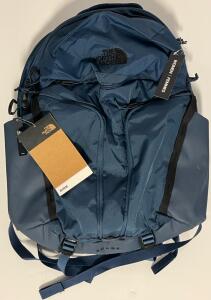 The North Face Women's Surge Commuter Laptop Backpack, Shady Blue/TNF Black, One Size