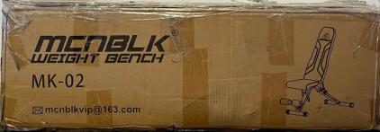 Mcnblk Weight Bench MK-02