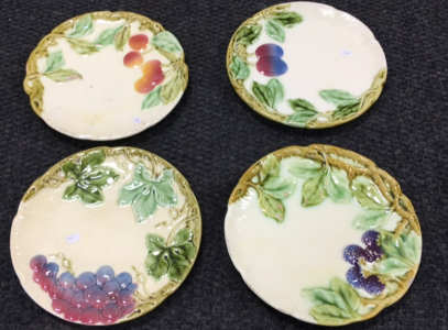 (4) Vintage Porcelain Plates