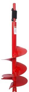 Thunderbay 12 Inch Diameter 36 Inch Long Earth Auger Bit with Fishtail Point and Patent Shock Spring