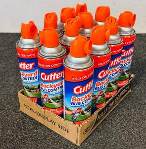 (12) 16 FL OZ. Bottles Of Cutter Backyard Bug Control Outdoor Foggers