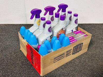 Cleaning And Outdoor Essentials Includes: Floor Cleaners/ Protectors and Mosquito Repellents