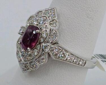 Platinum Ring with 1.18CTW Rare Unheated Kashmir Sapphire, GIA Certified
