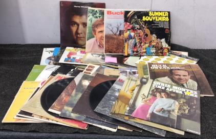 Approx. (50) Vintage Records