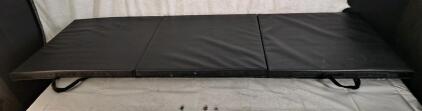 (1) Folding Gym Mat, 72"L x 24"W x 2"H