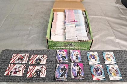 (1) Box Of Assorted Football Trading Cards Including HOF, Rookies & Stars