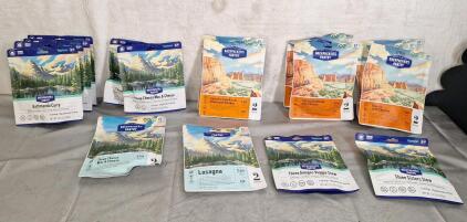 (17) Assorted Backpackers Pantry Meals, Best By Date 2030 Or Later