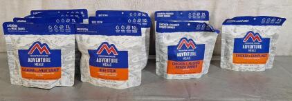 (10) Assorted Mountain House Adventure Meals, Best By Date 2050 Or Later