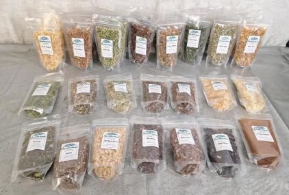 (33) Assorted Bags Of Dehydrated Vegetables