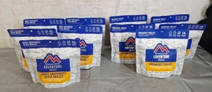 (10) Assorted Mountain House Adventure Meals, Best By Date 2050 Or Later