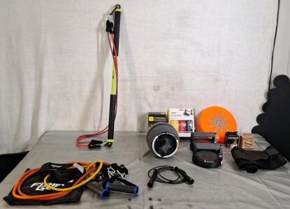 (1) Fitness Gear Resistance Band Set, (1) GoFit Resistance Bar Set & Assorted Fitness Gear