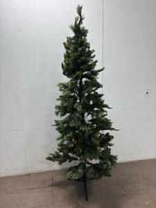 (7FT) Pre-Lit Slim Christmas Tree