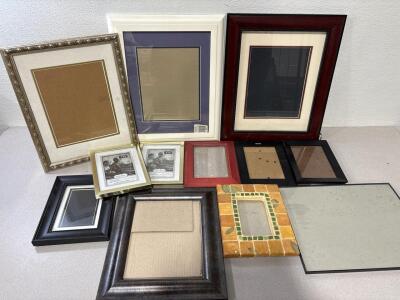 (12) Miscellaneous Picture frames