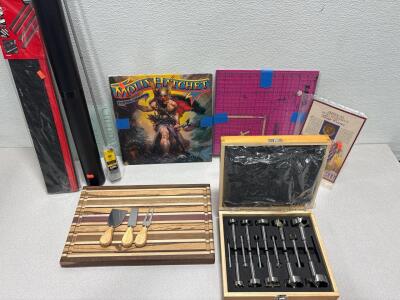 Fisch Wave Cutter Forstner Bit Set / Cutting board and more