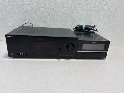 Sony HCD-BX20i (CMT-BX20i) Micro Hi-Fi Component System / Sony STR-DG520 5.1-channel A/V receiver.