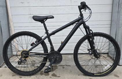 Mongoose 24" 21-speed Excursion Bike, black