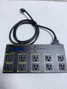 Digital Loggers Web Power Switch, 8 Outlets, 15A Capacity, Ethernet Connectivity