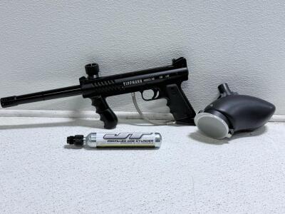 Tippmann Model 98 Paintball Marker, .68 Caliber, CO2 System, Serial 28874x