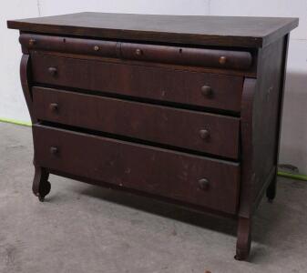 Antique Wooden Dresser, 4 Drawers, Traditional Style, Early 20th Century