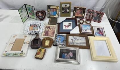 Assortment Of Pictures & Frames