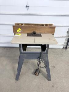 Sears Router Table, Model 113.226680, Serial 89081P0123