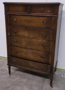 Lincoln Furniture Co. Chest of Drawers, 6 Drawers, Wood, Philadelphia