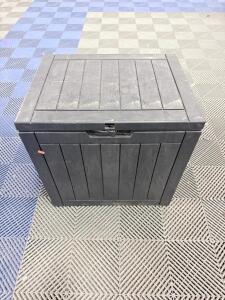 Keter Westwood Outdoor Storage Box, Black, Waterproof
