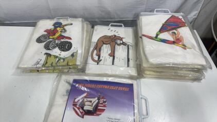 (11) Pair Of Vehicle Seat Covers , 3 Designs