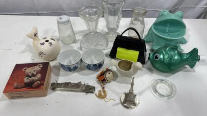 Assortment Of glass ware ,Ceramics & More