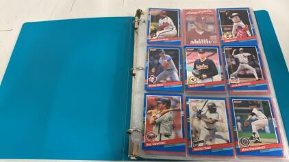 Binder Loaded With 100+ Early 90&rsquo;s Baseball Cards - Big Names , Hall Of Famers , All Stars & More