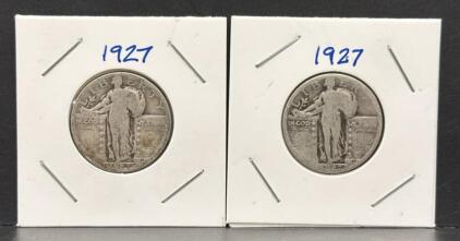 1927 Standing Liberty Quarter, 90% Silver, Philadelphia Mint
