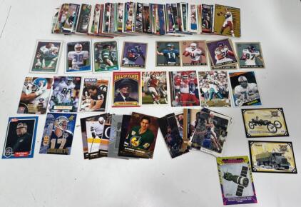 Assorted Lot Of 90&rsquo;s & Some 80&rsquo;s Football & A Few Basketball & Hockey Cards
