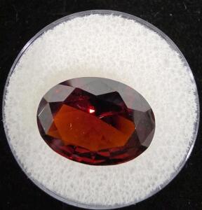 10.25 ct. Pigeon Blood Red Ruby VVS Faceted Diamond Cut Gemstone