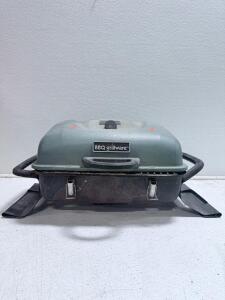 BBQ Grillware Portable Gas Grill, 12,000 BTU, Steel Grates, Green