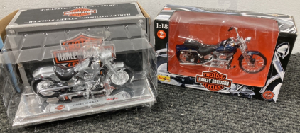 Die-Cast Harley-Davidson Model Motorcycles