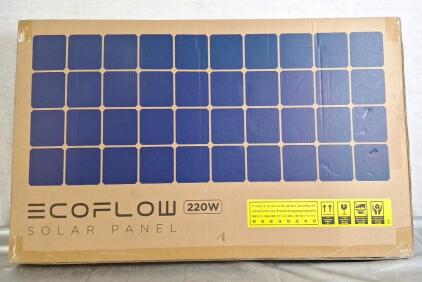 (1) EcoFlow 220W Portable Solar Panel