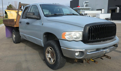 2005 DODGE RAM 2500 - DIESEL - 4X4! SNOW PLOW!