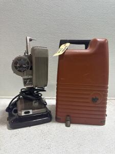 (1)Revere Model 48 - 16mm Film Projector w/Original Case, Cord, Reel WORKS