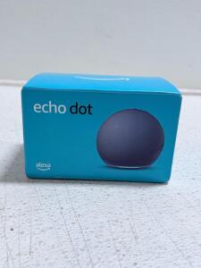 Amazon Echo Dot Smart Speaker with Alexa, Blue, Wi-Fi & Bluetooth