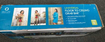 Floor-To-Ceiling Grab Bar In Box