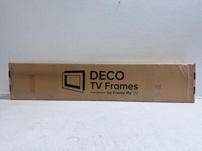 DECO TV Frames Contemporary Gold ONLY FITS 55" Samsung The Frame TV